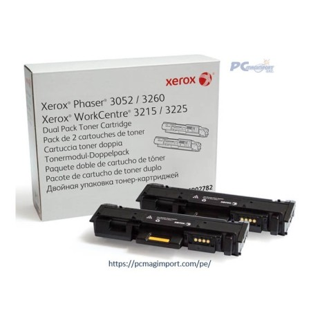 TONER XEROX 106R02782 PARA 3225-3260 CAJA X 2 DUAL PACK