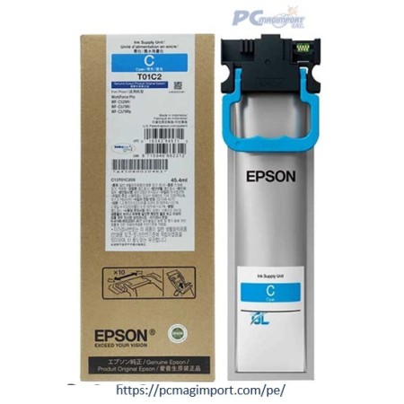 Tinta Epson T01C200 CYAN WF-C579R 5, 000 Páginas