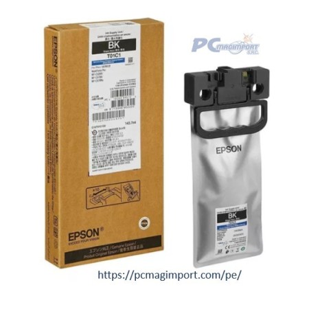 Tinta Epson T01C100 BLACK WF-C579R 10, 000 Páginas
