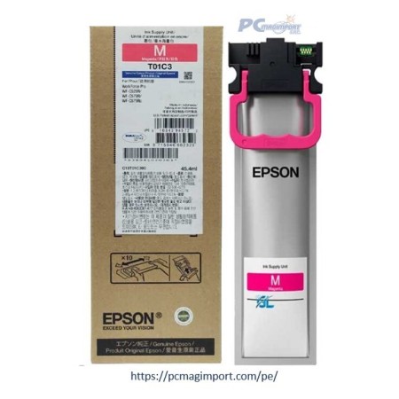 Tinta Epson T01C300 MAGENTA WF-C579R 5, 000 Páginas