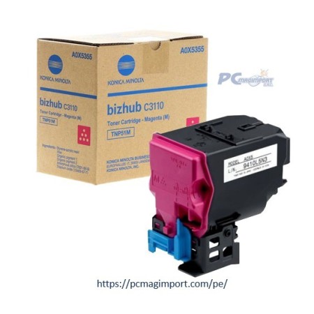 TONER KONICA MINOLTA TNP-51 MAGENTA (bizhub C3110)