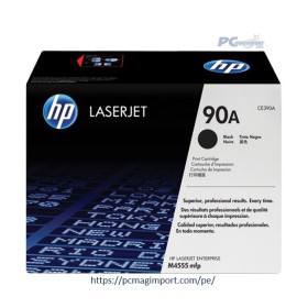 Toner HP 90A (CE390A) Negro para LaserJet M4555