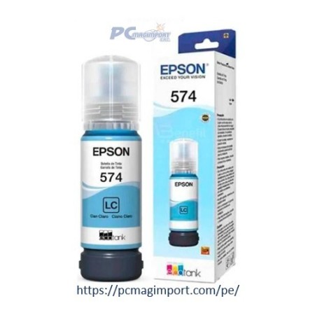 BOTELLA EPSON T574520-AL ECOTANK CYAN LIGHT L8050