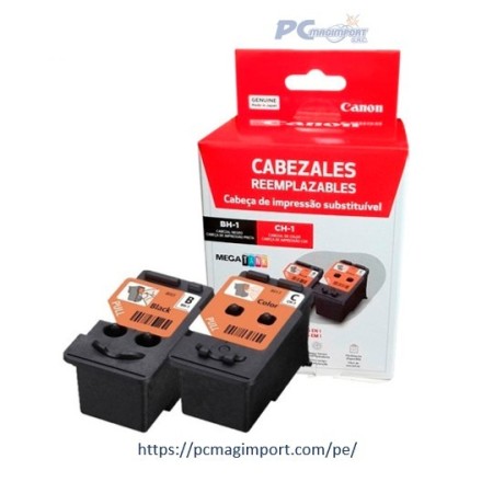PACK CABEZAL CANON KIT NEGRO BH-1+COLOR CH-1