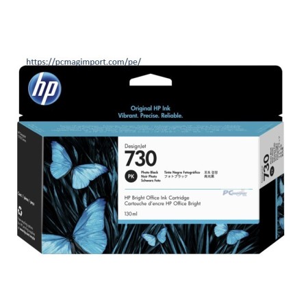 TINTA HP P2V67A (730) 130ML PHOTO BLACK