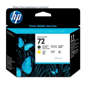 CABEZAL HP C9384A (72) MATTE BLACK & YELLOW T610