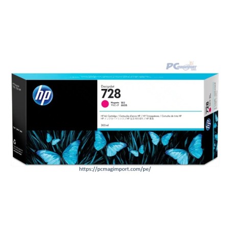 TINTA HP F9K16A (728A) 300ML MAGENTA