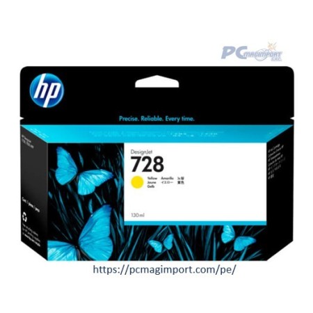 TINTA HP F9J65A (728) 130ML YELLOW