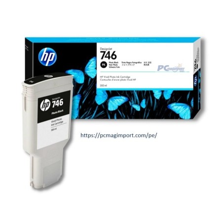 TINTA HP P2V82A (746) 300ML PHOTO BLACK PARA Z6 Z9