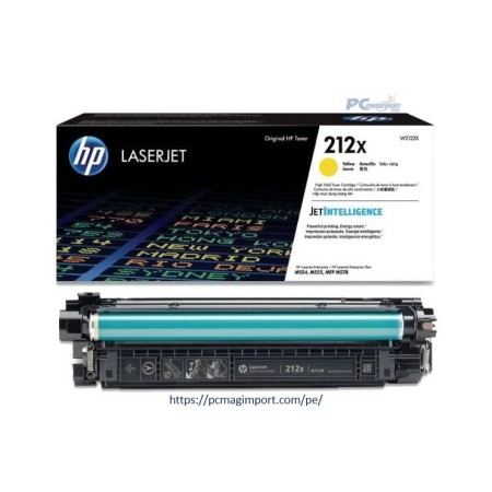 TONER HP W2122X (212X) L.J. M555 YELLOW 10 KPGS