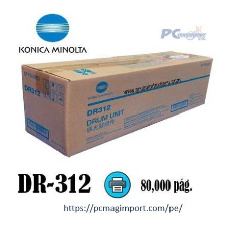 DRUM KONICA MINOLTA DR-312 BIZHUB 367/227/287