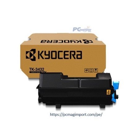 TONER KYOCERA TK-3432 BLACK ECOSYS Series 21, 000 Pág