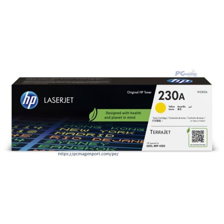 TONER HP 230A YELLOW W2302A Laserjet Pro 4203, Mfp 4303