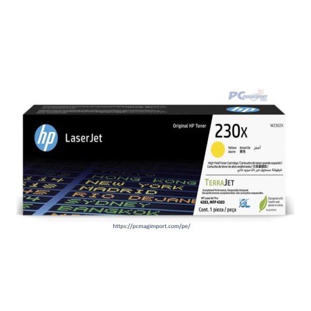 TONER HP 230X YELLOW W2302X Laserjet Pro 4203, Mfp 4303