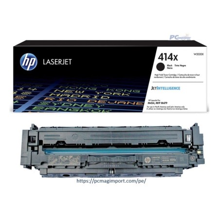 TONER HP W2020X (414X) L.J. M454 BLACK 7,500 PGS