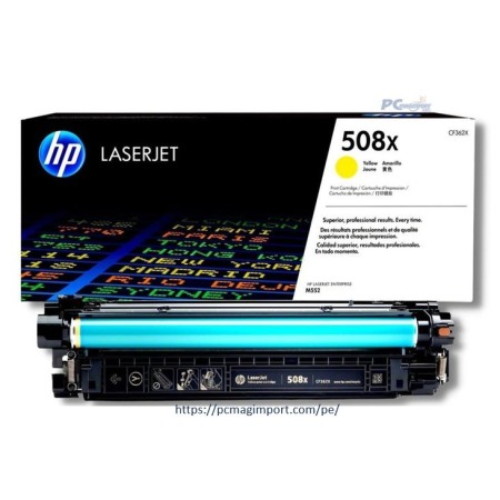 TONER HP CF362X (508X) MFP M553 YELLOW 9.5KPG