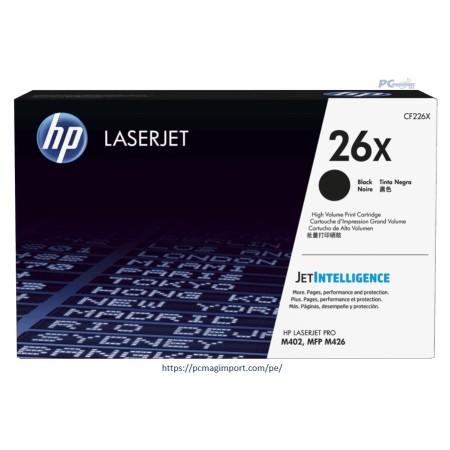 TONER HP CF226X 26X L.J.P M402 NEGRO 9.000 PAGINAS