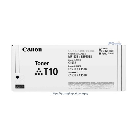 TONER CANON T10 Negro imageCLASS X MF1538C