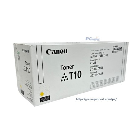 Toner Canon T10 Amarillo imageCLASS X MF1538C