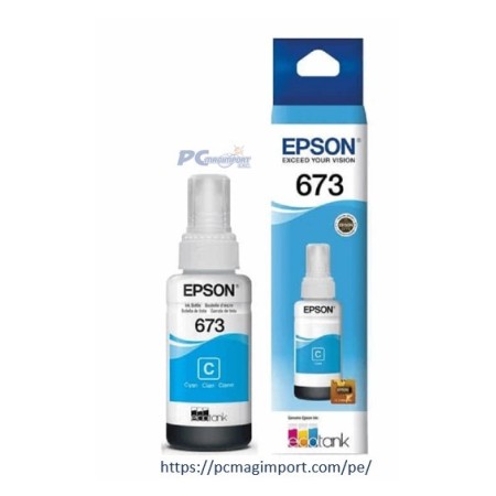 TINTA EPSON T673220 CIAN  ECOTANK 70ML