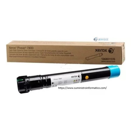 Toner Xerox 106R01570 CYAN Phaser 7800 17,2k