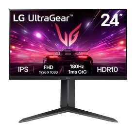 Monitor Gamer LG 24" UltraGear Plano FHD IPS (1920x1080) HDMI/DP/HP-OUT