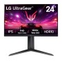 Monitor Gamer LG 24" UltraGear Plano FHD IPS (1920x1080) HDMI/DP/HP-OUT