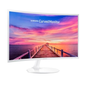 Monitor Samsung LC27F391FHNXZA, 27" VA Curvo, 1920x1080 FHD, HDMI / VGA / Audio.