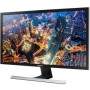 Monitor LCD Samsung U28E590D 71.1cm (28") 4K UHD - 16:9 - Negro mate, Plata metálico