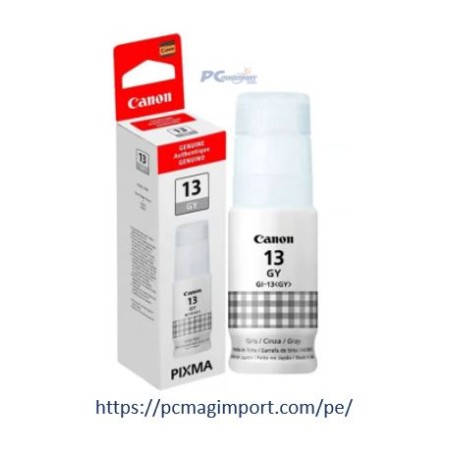 Botella de tinta Canon GI-13GY / Color GRIS/ 70ml