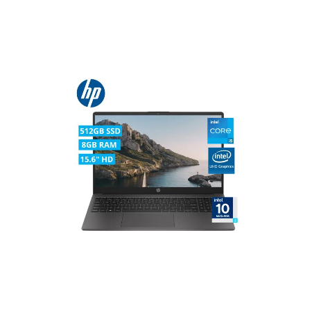 LAPTOP HP 250 G10 I5-1334U/ 8GB/ SSD512GB/ 15.6/ FREE/ B5UU9AT