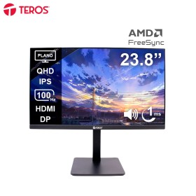 Monitor TEROS TE-2416CS, 23.8", 2560 x 1440, 100Hz, IPS, HDMI, Negro