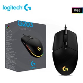 MOUSE LOGITECH G203 LIGHTSYNC OPTICAL 8000 DPI RGB