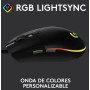 MOUSE LOGITECH G203 LIGHTSYNC OPTICAL 8000 DPI RGB