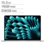 Portátil - Apple MacBook Air MC7A4E/A 38.9cm (15.3") - Apple M4 - 16GB - 256GB SSD - Azul - Apple M4 Chip - Deca-core (10 Core)