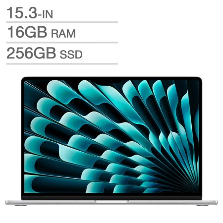 Portátil - Apple MacBook Air MC7A4E/A 38.9cm (15.3") - Apple M4 - 16GB - 256GB SSD - Azul - Apple M4 Chip - Deca-core (10 Core)