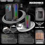 CASE MICRONICS HUNTER ( MIC GC800 ) 1 PANEL VIDRIO | SIN FUENTE | LED-RGB